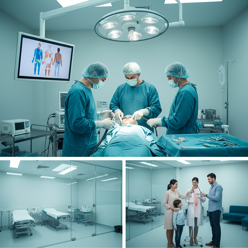 Liposuction uygulaması ve vücut şekillendirme bölgeleri
